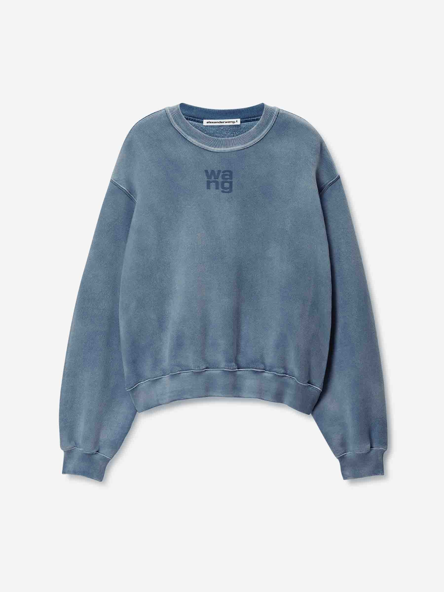Alexander Wang Mujer Barcelona Sudadera Estampado Lavado color Azul sku 715-000205 01 - Foto 1