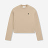 Ami Paris Mujer Barcelona Sudadera de cuello redondo color Beige sku 715-000210 01 - Foto 1