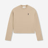 Ami Paris Mujer Barcelona Sudadera de cuello redondo color Beige sku 715-000210 01 - Foto 1