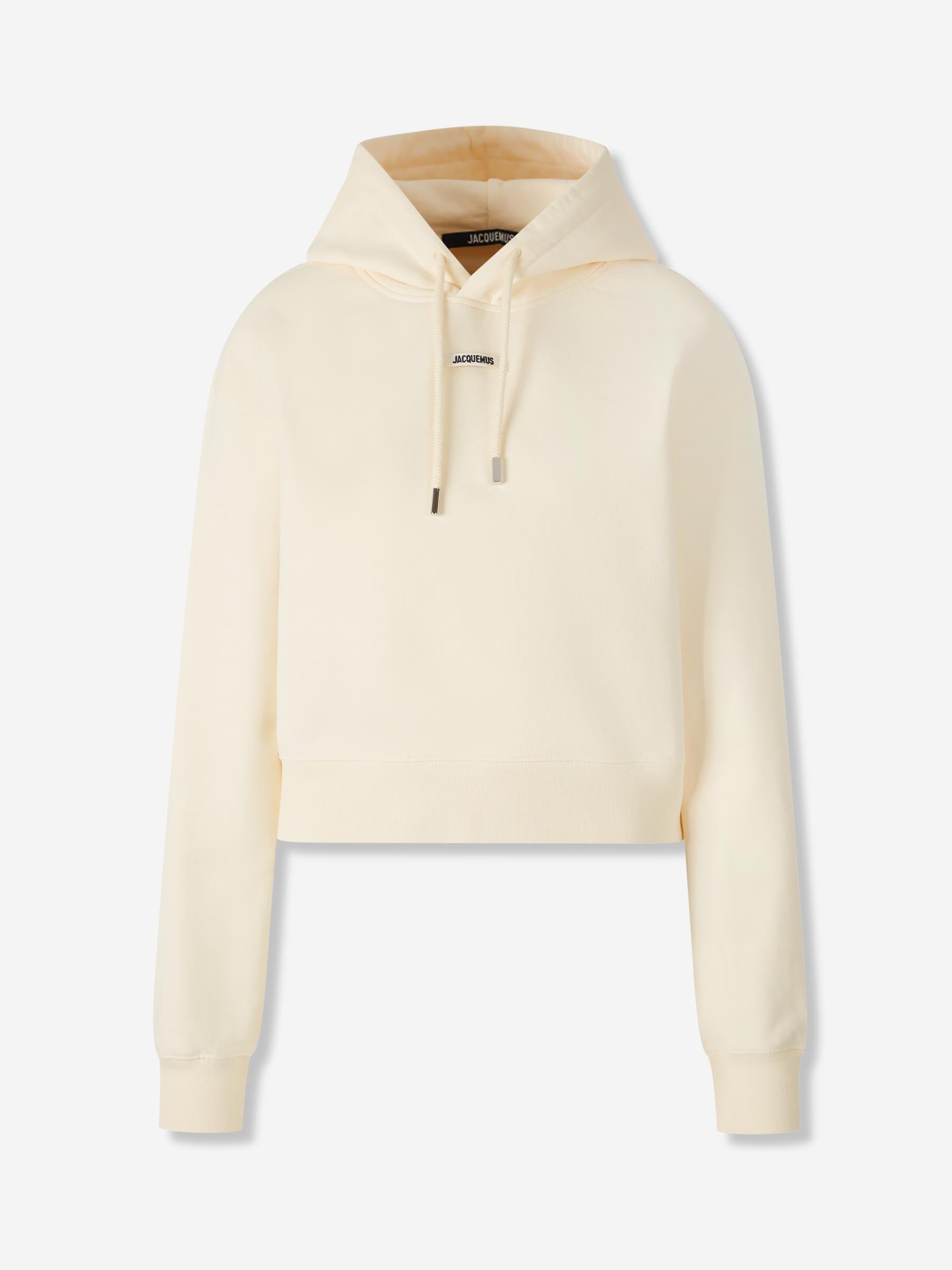 Jacquemus Mujer Barcelona Sudadera con Capucha color Beige sku 715-000214 01 - Foto 1