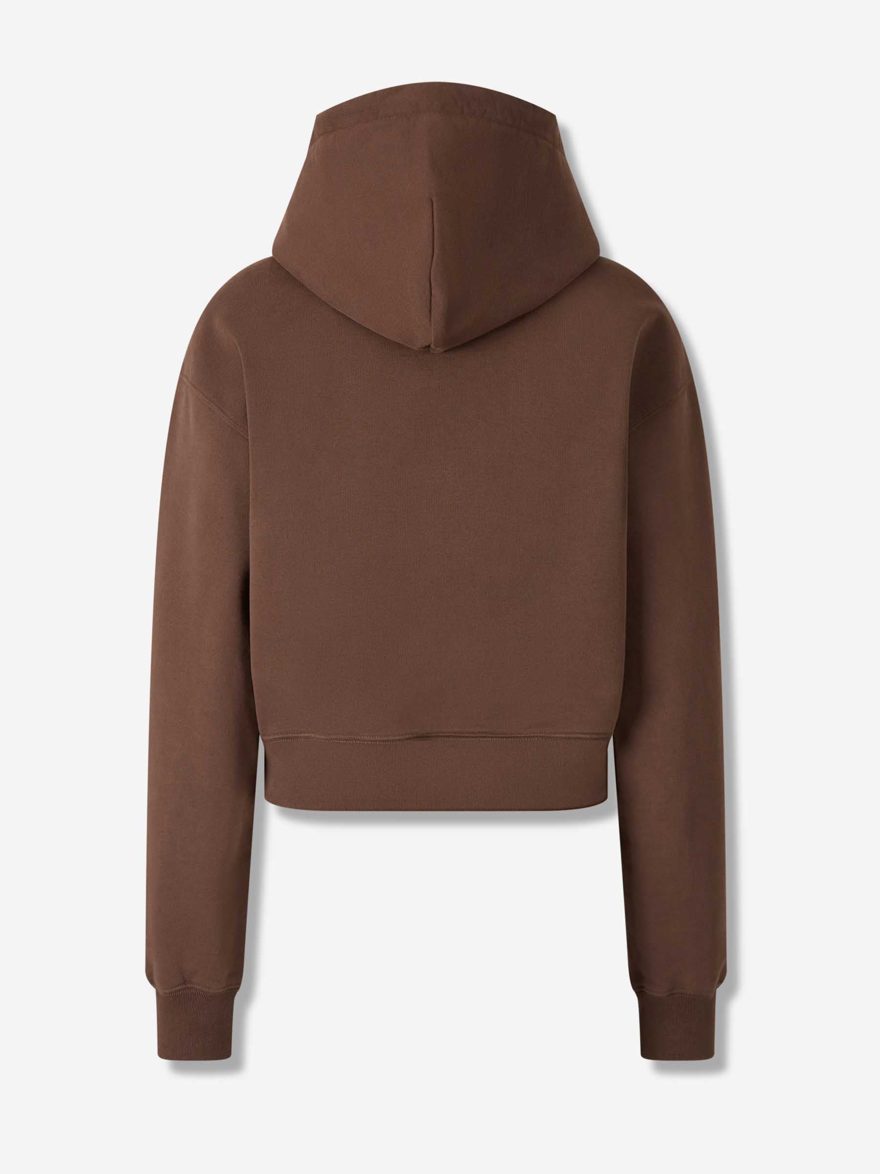 Jacquemus Mujer Barcelona Sudadera con Capucha color Marrón Oscuro sku 715-000214 02 - Foto 2
