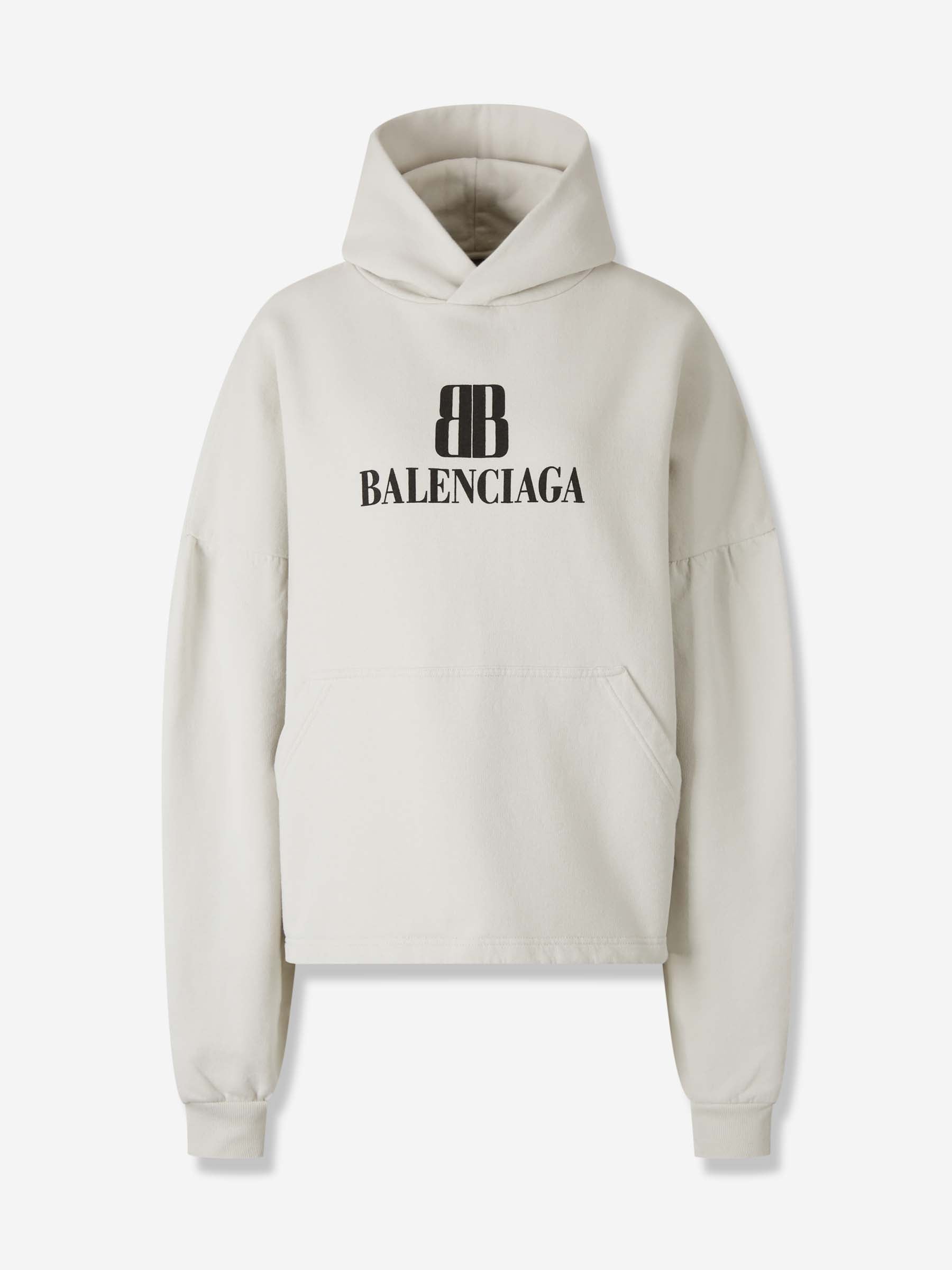 Balenciaga Mujer Barcelona Sudadera con Capucha color Beige sku 715-000215 01 - Foto 1