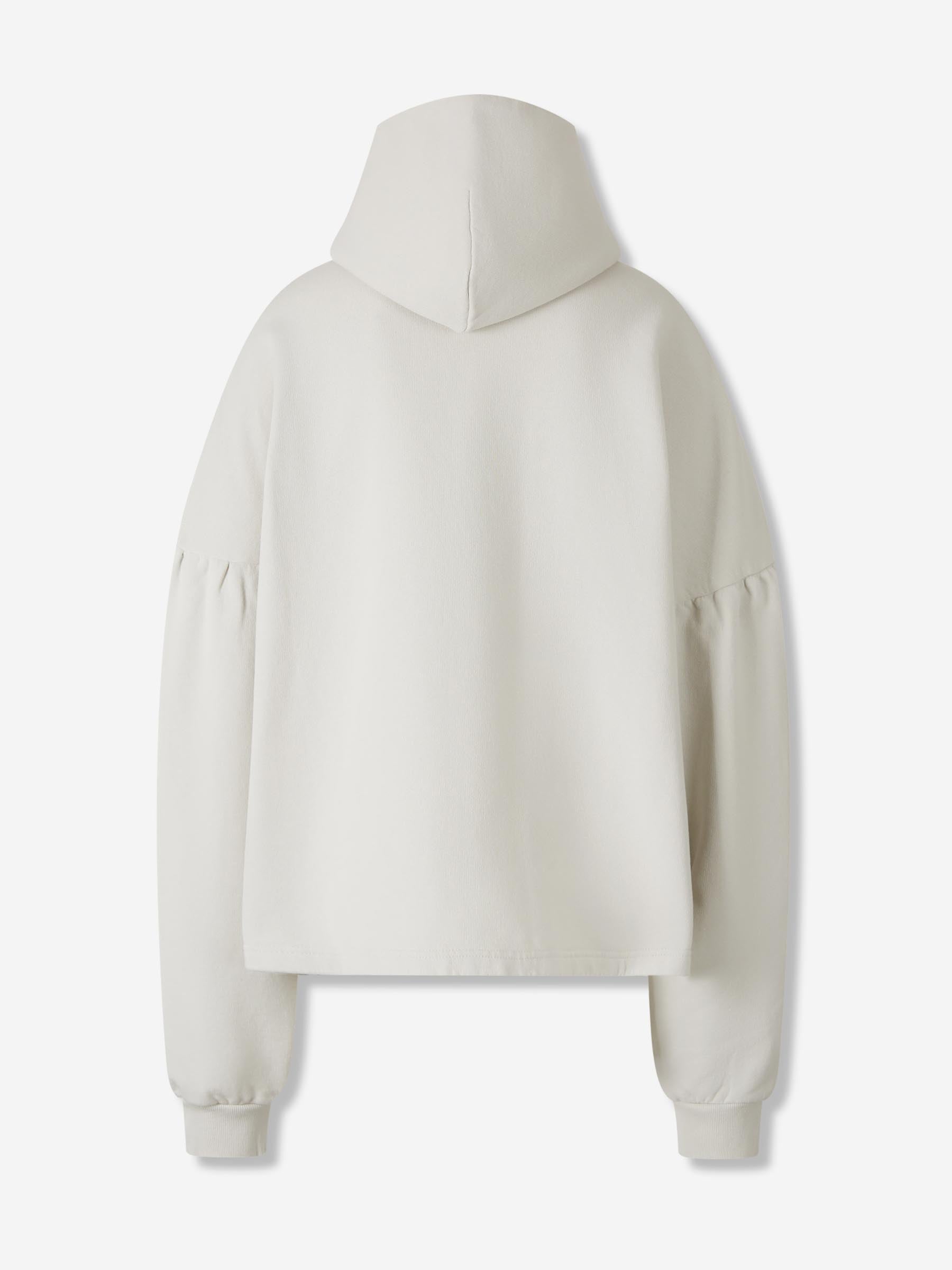 Balenciaga Mujer Barcelona Sudadera con Capucha color Beige sku 715-000215 01 - Foto 2