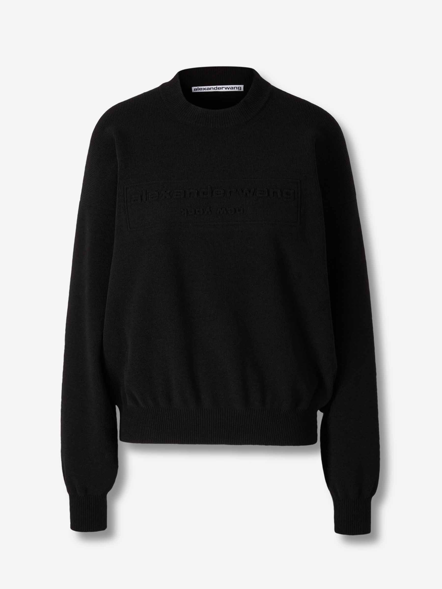 Alexander Wang Mujer Barcelona Jersey Cuello Redondo color Negro sku 715-000220 01 - Foto 1
