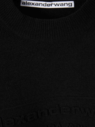Alexander Wang Mujer Barcelona Jersey Cuello Redondo color Negro sku 715-000220 01 - Foto 2