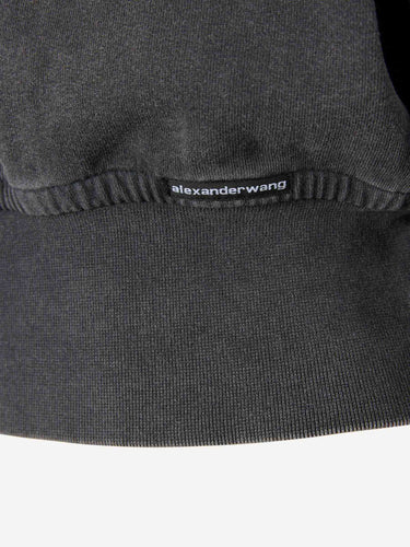 Alexander Wang Mujer Barcelona Sudadera Cuello Alto color Negro sku 715-000221 01 - Foto 4