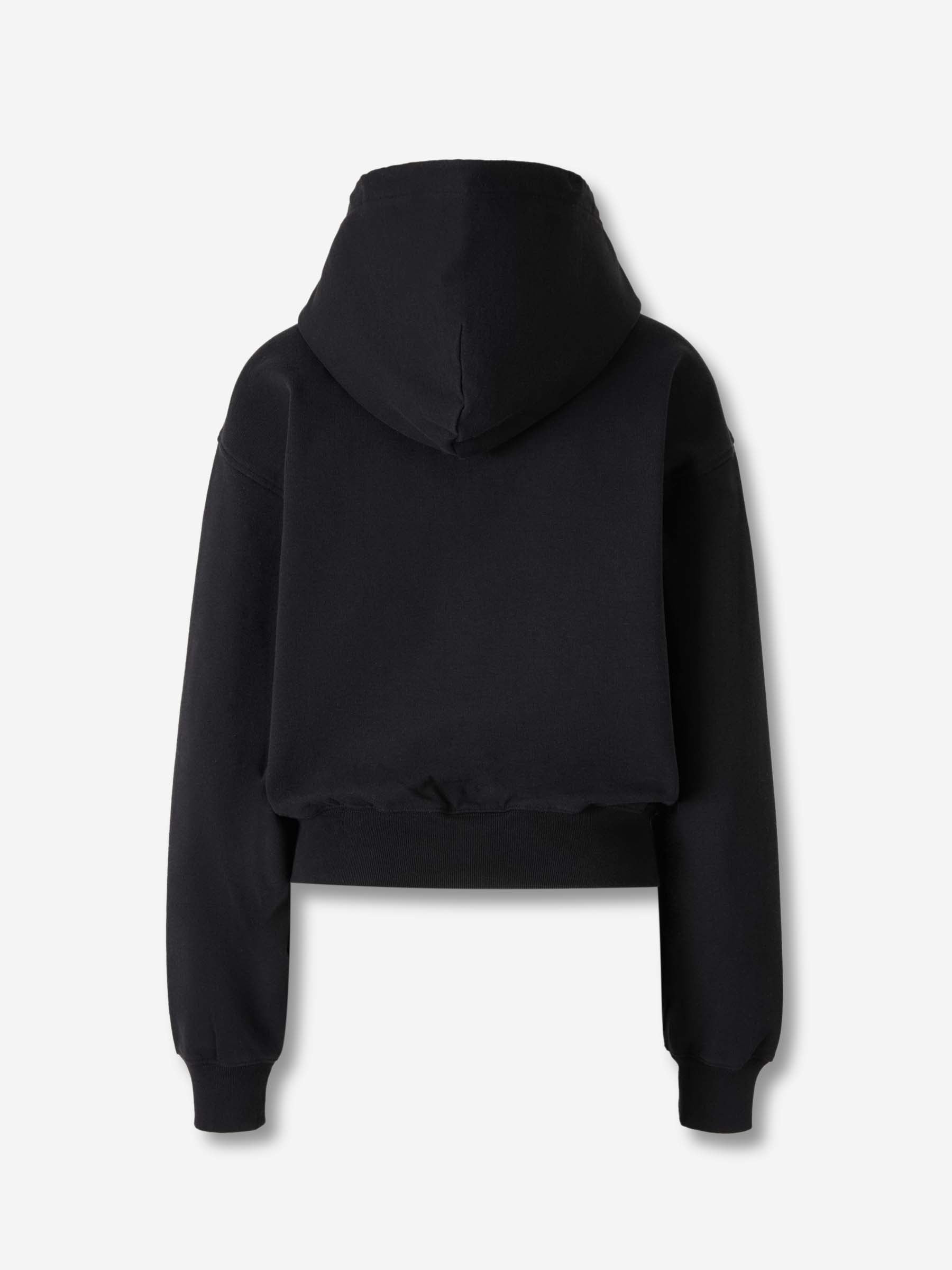 Alexander Wang Mujer Barcelona Sudadera Capucha Cremallera color Negro sku 715-000222 01 - Foto 2