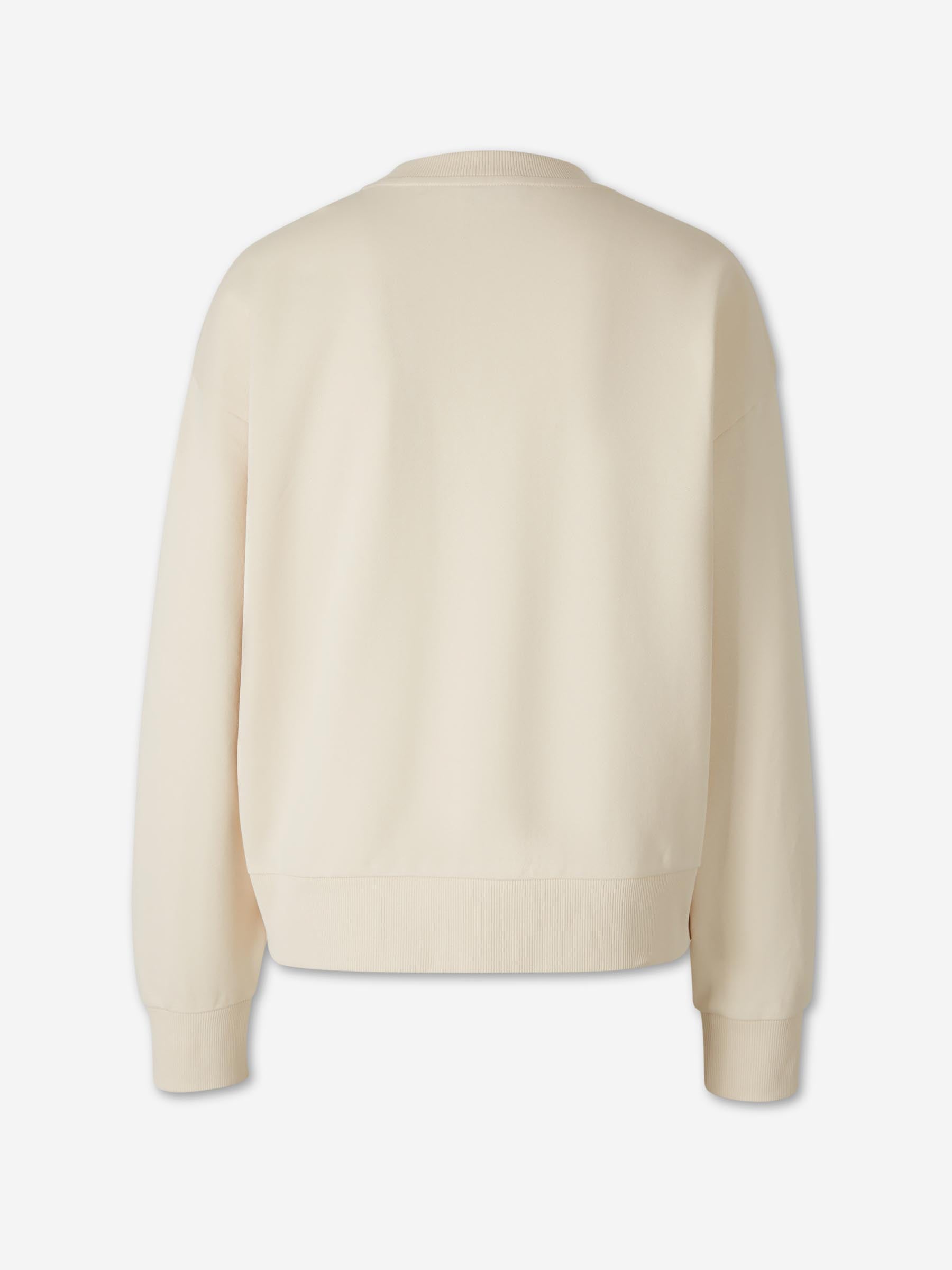 Moncler Mujer Barcelona Sudadera Cuello Redondo color Beige sku 715-000226 01 - Foto 2