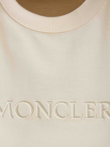 Moncler Mujer Barcelona Sudadera Cuello Redondo color Beige sku 715-000226 01 - Foto 3