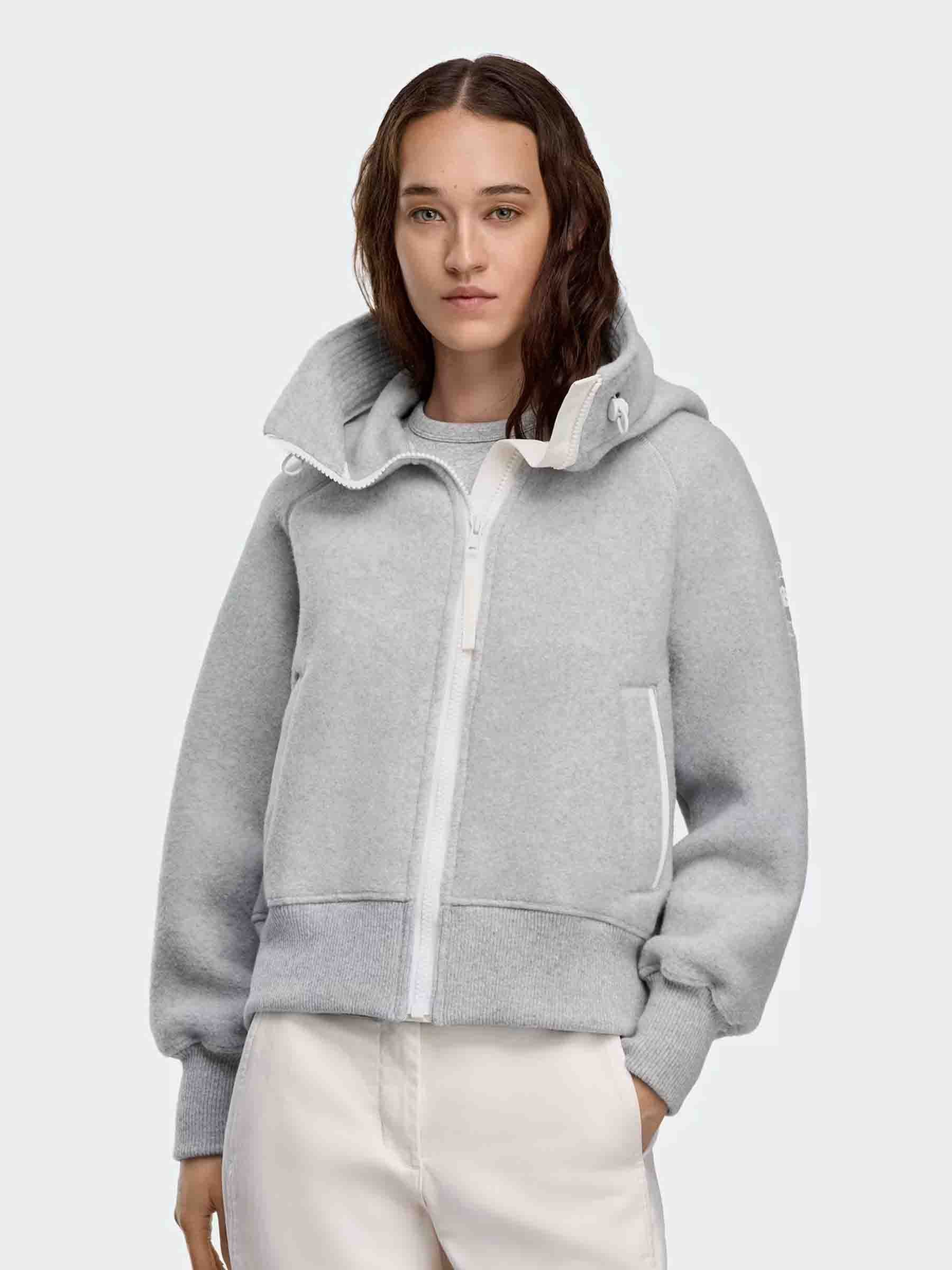 Canada Goose Mujer Barcelona Sudadera Cremallera Chilliwack color Gris sku 715-000228 01 - Foto 2