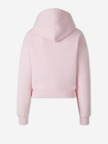 Jacquemus Mujer Barcelona Sudadera Capucha Algodón color Rosa sku 715-000230 02 - Foto 2