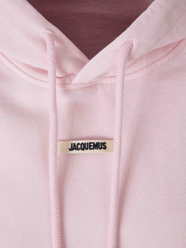 Jacquemus Mujer Barcelona Sudadera Capucha Algodón color Rosa sku 715-000230 02 - Foto 3