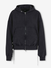 Balenciaga Mujer Barcelona Sudadera Capucha Cremallera color Negro sku 715-000233 01 - Foto 1