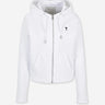 Ami Paris Mujer Barcelona Sudadera Capucha Cremallera color Blanco sku 715-000236 01 - Foto 1