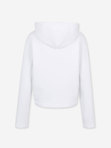Ami Paris Mujer Barcelona Sudadera Capucha Cremallera color Blanco sku 715-000236 01 - Foto 2