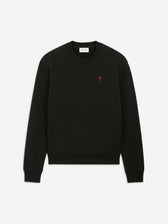 Ami Paris Mujer Barcelona Sudadera Logo Algodón color Negro sku 715-000237 01 - Foto 1