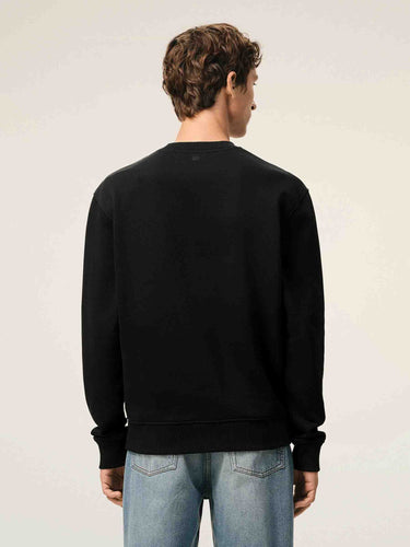 Ami Paris Mujer Barcelona Sudadera Logo Algodón color Negro sku 715-000237 01 - Foto 3