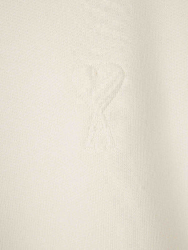 Ami Paris Mujer Barcelona Sudadera Cuello Redondo color Marfil sku 715-000239 01 - Foto 4
