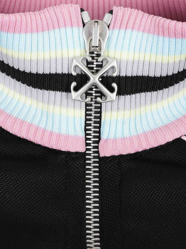 Off-White Mujer Barcelona Sudadera Cremallera Deportiva color Negro sku 715-000244 01 - Foto 3