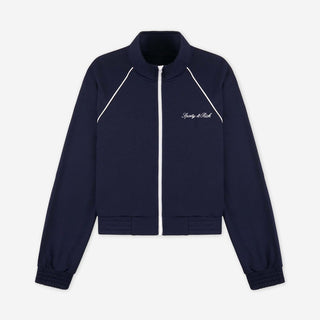 Sporty & Rich Mujer Barcelona Chaqueta Técnica Logo color Azul Marino sku 715-000249 01 - Foto 1