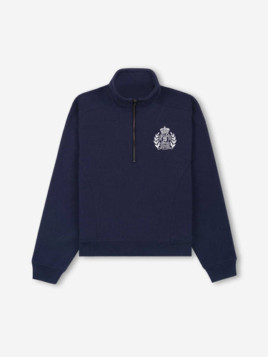 Sporty & Rich Mujer Barcelona Sudadera NY Crest color Azul Marino sku 715-000252 01 - Foto 1