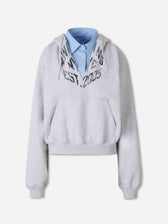Alexander Wang Mujer Barcelona Sudadera Cropped Camisa color Gris Claro sku 715-000254 01 - Foto 1