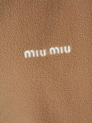 Miu Miu Mujer Barcelona Sudadera Capucha Felpa color Camel sku 715-000263 01 - Foto 4
