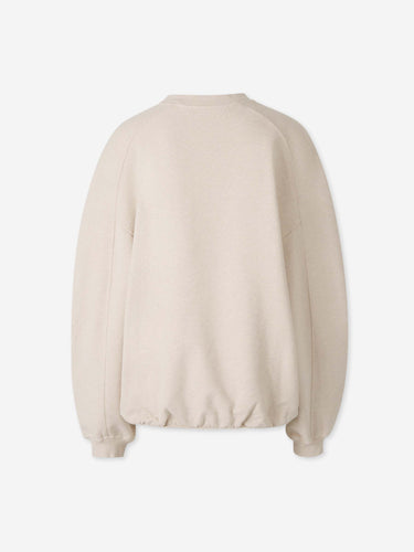 Jacquemus Mujer Barcelona Sudadera Algodón Corso color Beige sku 715-000267 01 - Foto 2