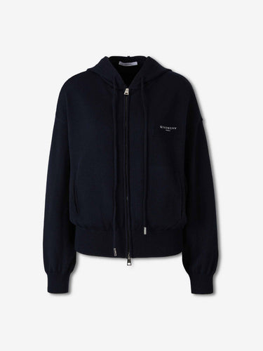 Givenchy Mujer Barcelona Sudadera Capucha Cropped color Azul Marino sku 715-000270 01 - Foto 1