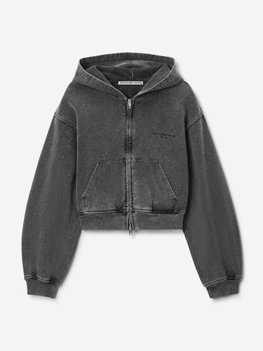 Alexander Wang Mujer Barcelona Sudadera Crystal Hotfix color Gris Antracita sku 715-000276 01 - Foto 1