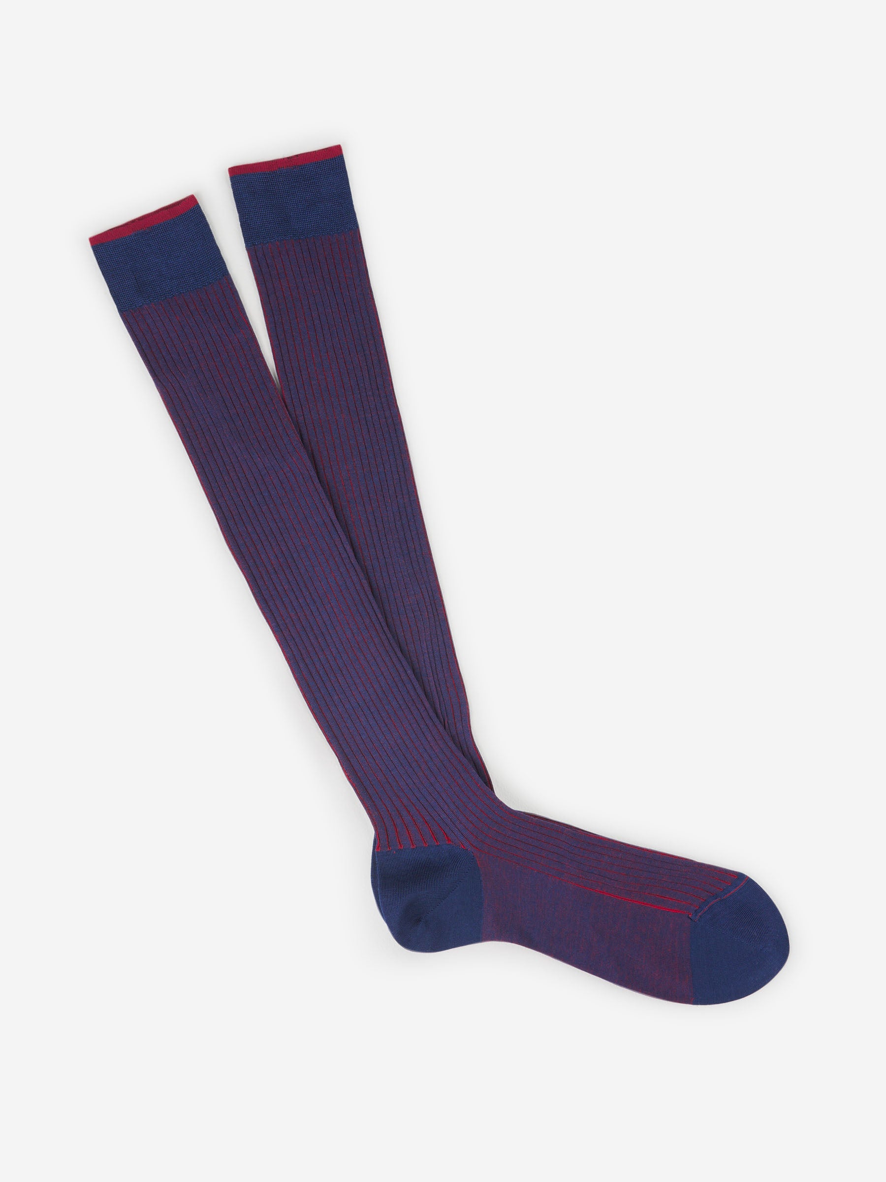 Gallo Hombre Barcelona Calcetines Motivo Rayas color Azul Marino sku 642-000428 01 - Foto 1