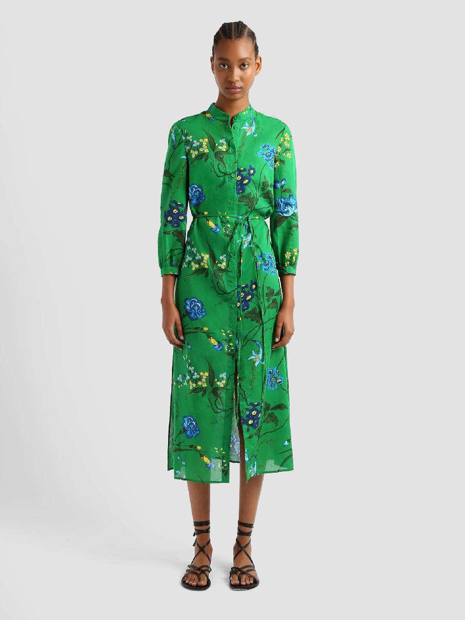 Erdem – Erdem Floral Motif Midi Dress in Barcelona or Shop Online Mujer  721-000302 01