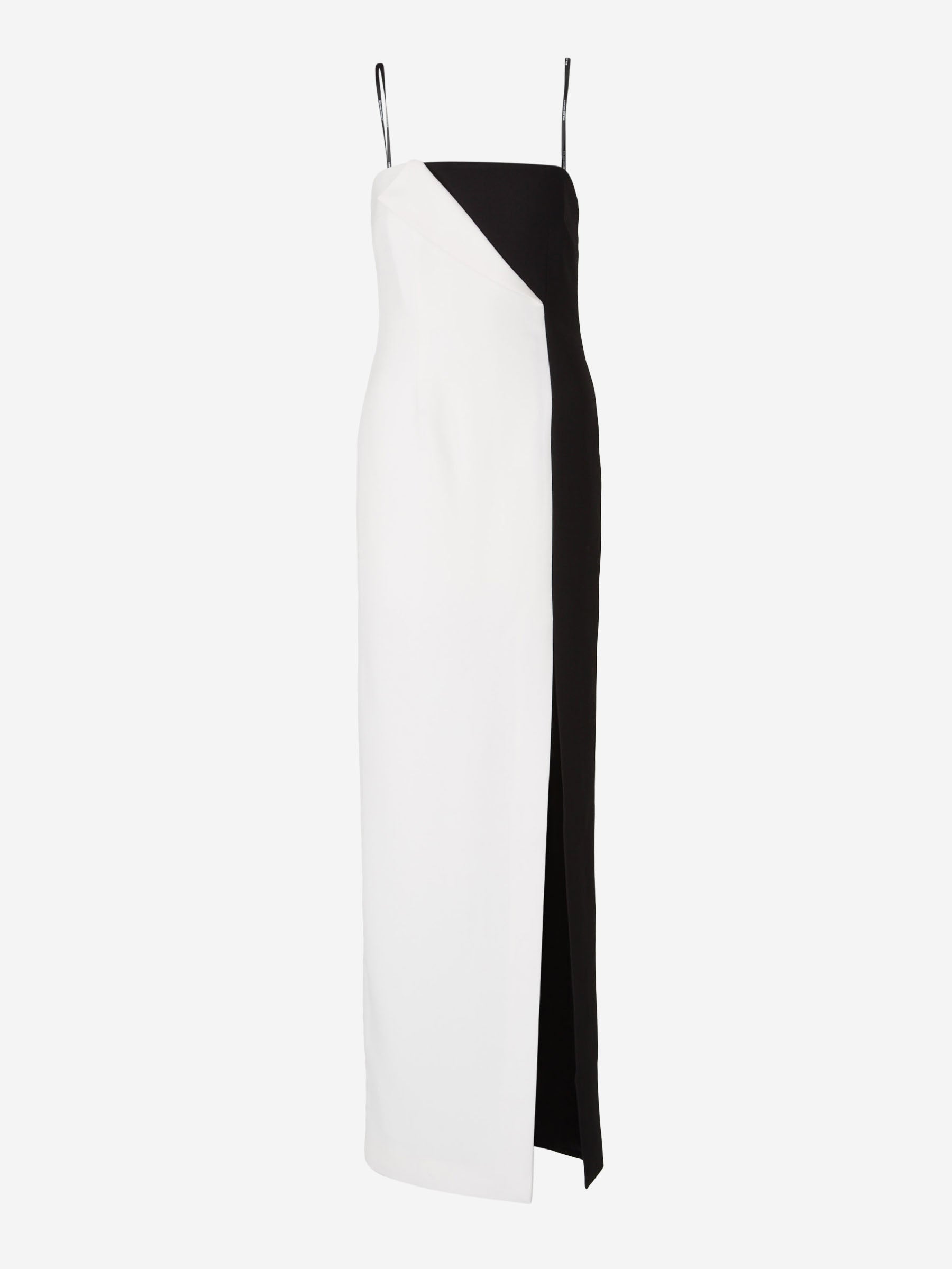 Roland Mouret Mujer Barcelona Vestido Maxi Crepé color Blanco Y Negro sku 721-000358 01 - Foto 1