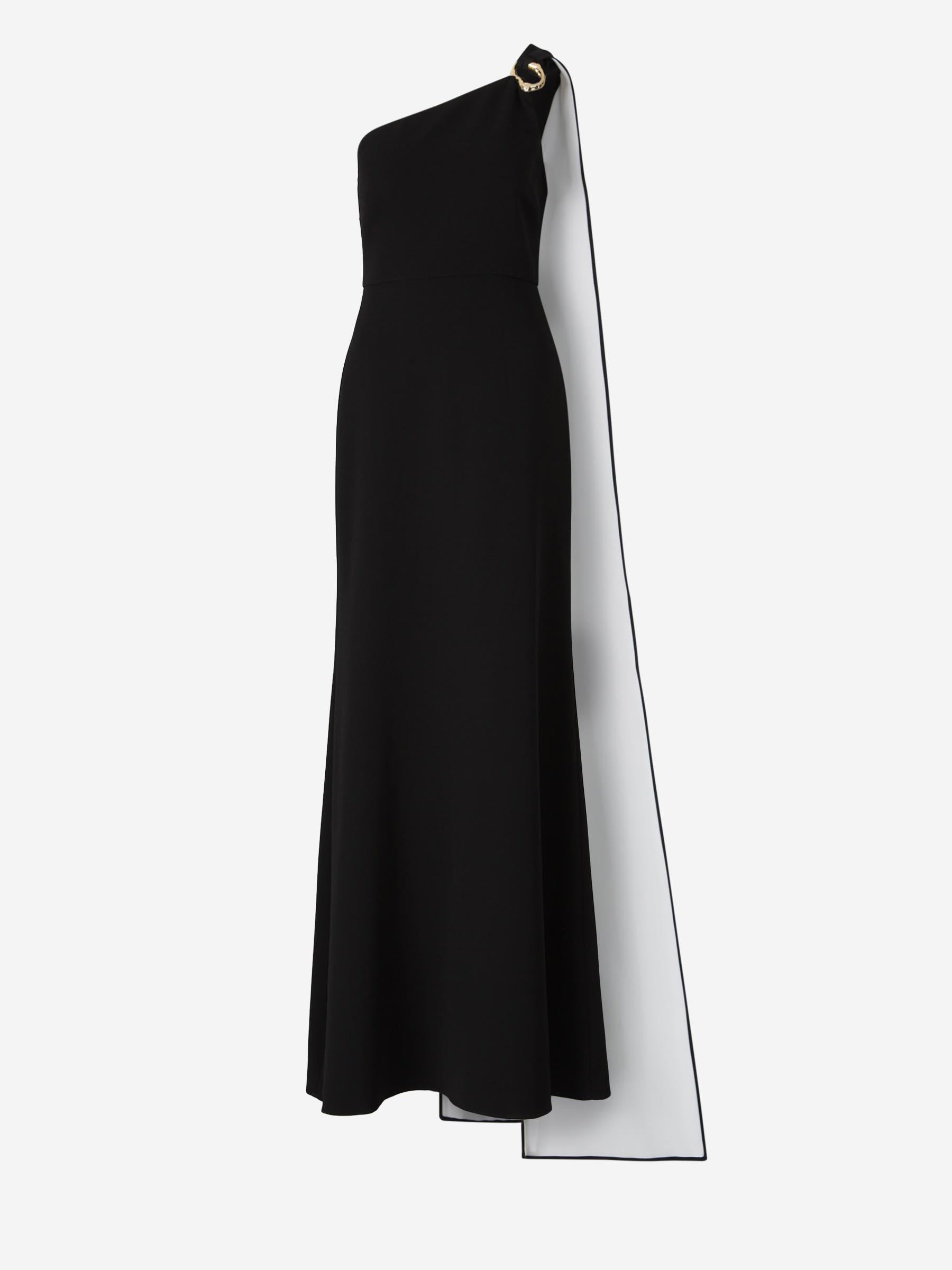 Roland Mouret Mujer Barcelona Vestido Maxi Cady color Negro sku 721-000360 01 - Foto 1