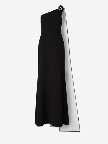 Roland Mouret Mujer Barcelona Vestido Maxi Cady color Negro sku 721-000360 01 - Foto 1