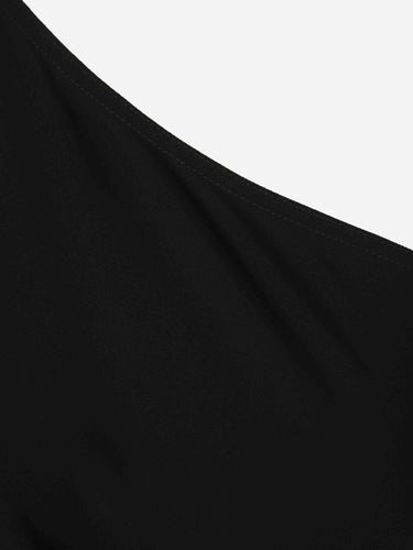 Bottega Veneta Mujer Barcelona Vestido Midi de Viscosa y Crepé color Negro sku 721-000376 01 - Foto 5
