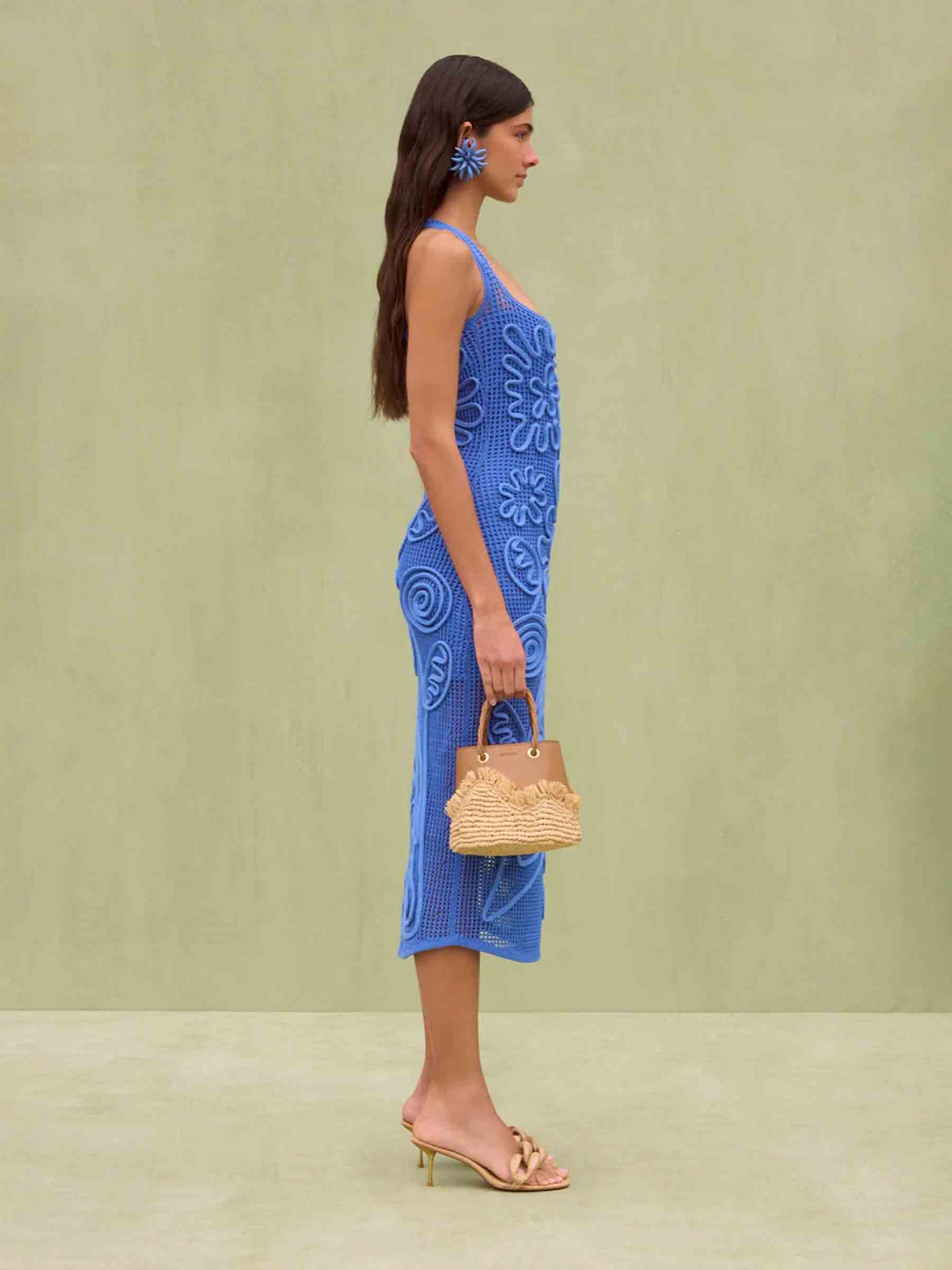 Nissa Knitted Dress - Azul Cobalto / M Nissa Knitted Dress - Azul Cobalto / M