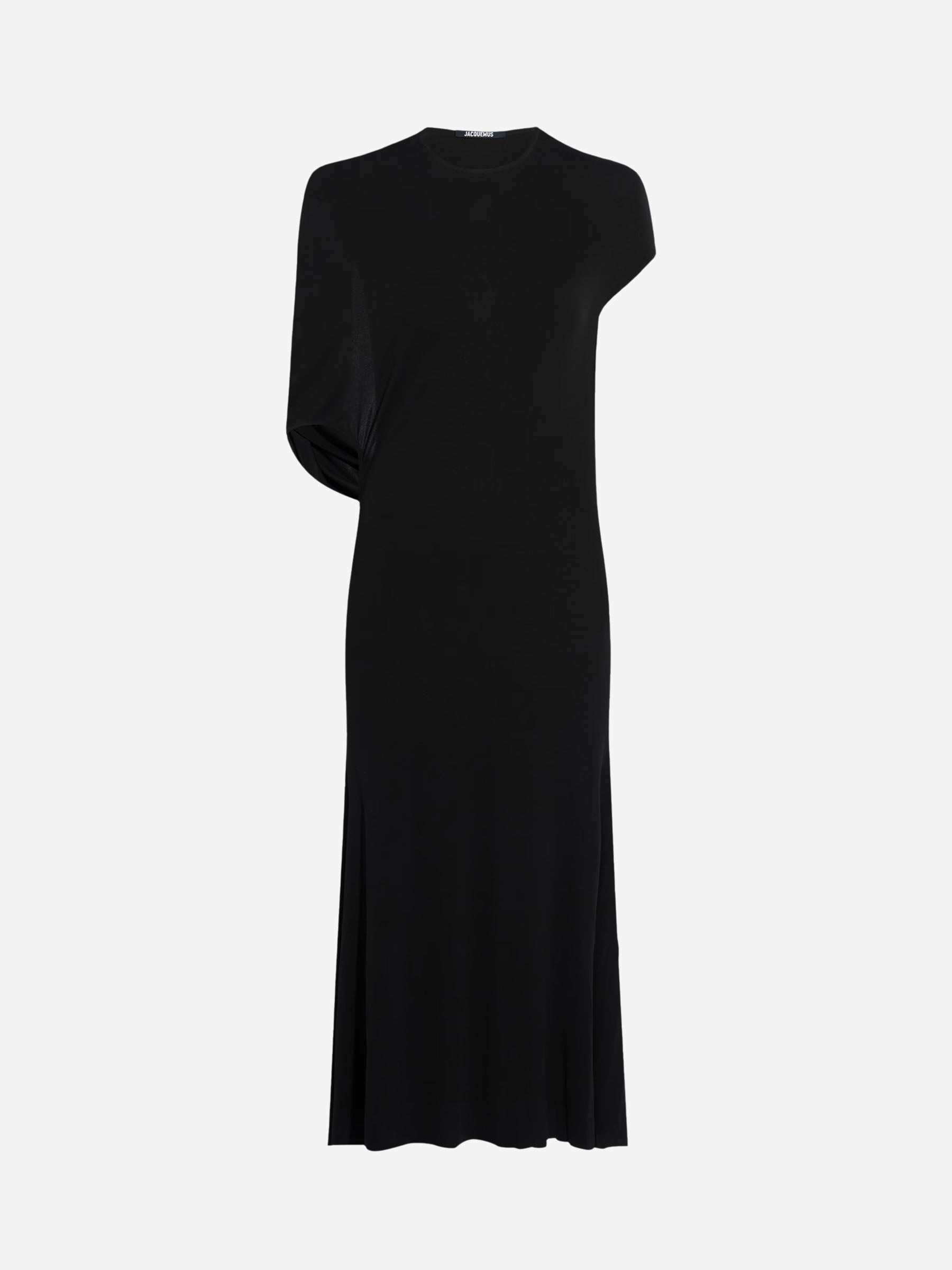 Jacquemus Mujer Barcelona Vestido Midi Salerno color Negro sku 721-000434 01 - Foto 1