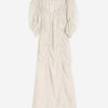 Lemaire Mujer Barcelona Vestido Midi Gasa color Marfil sku 721-000444 01 - Foto 1