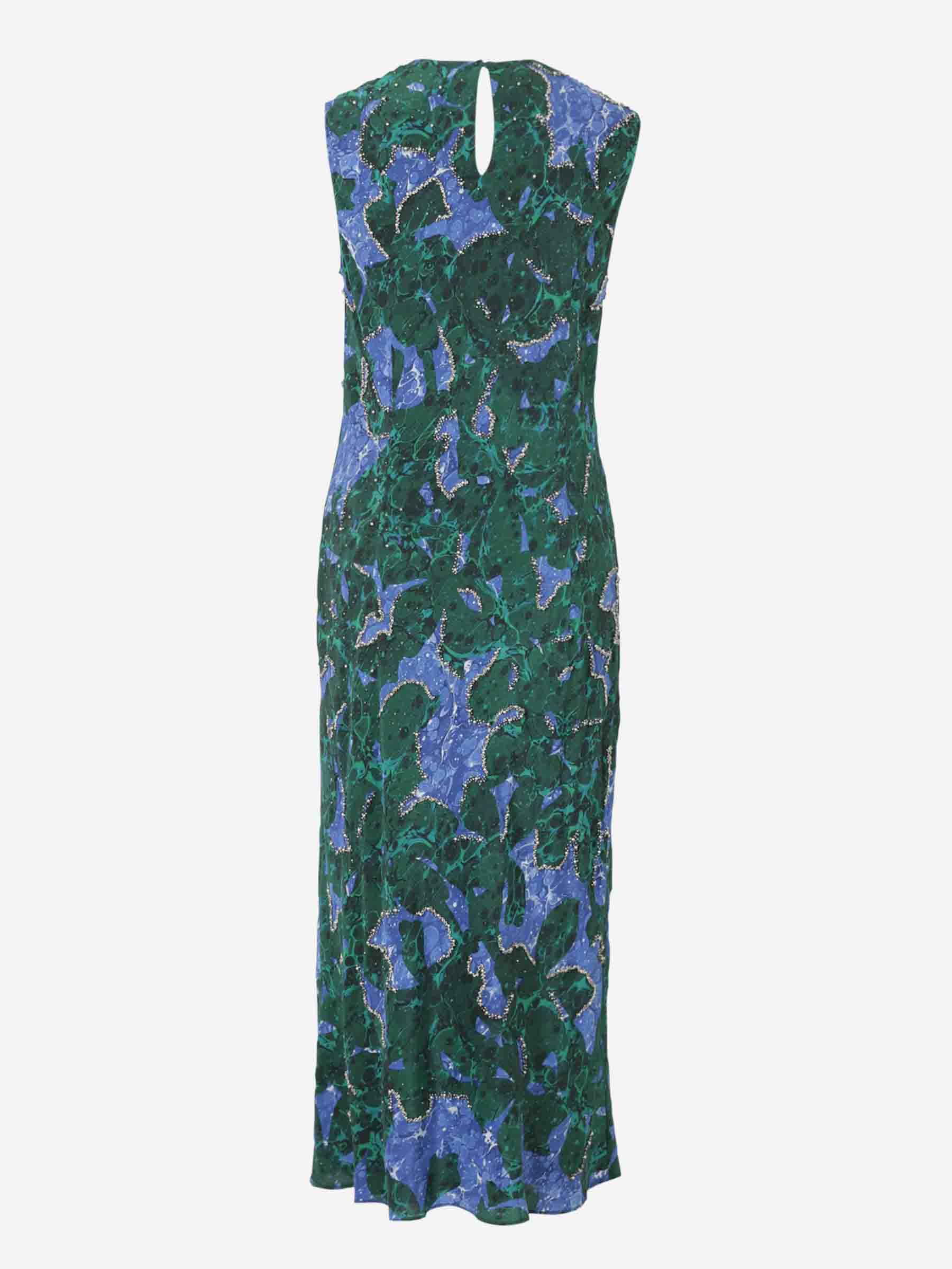 Printed Midi Dress