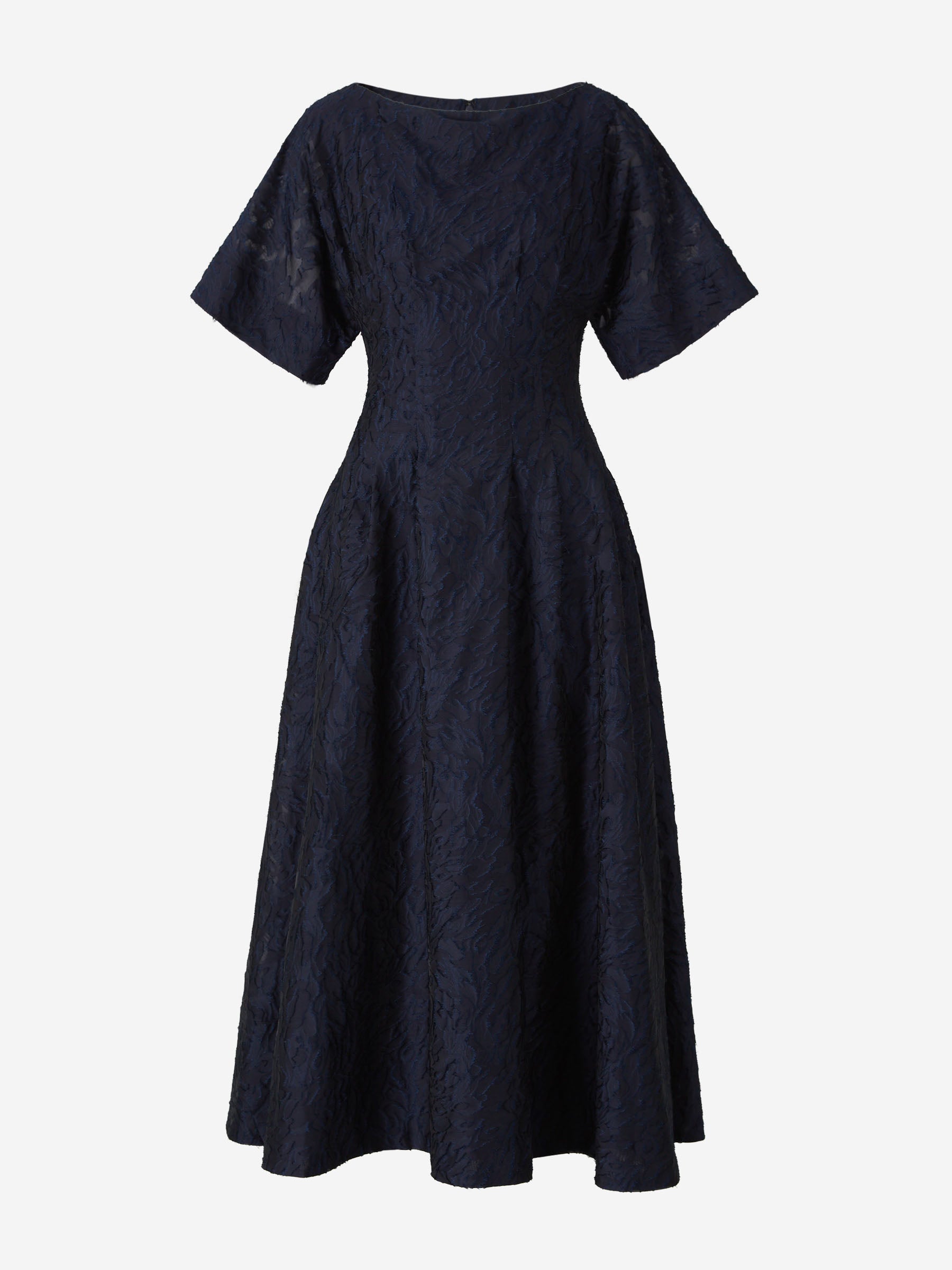 Simkhai Mujer Barcelona Vestido Midi Texturizado color Azul Marino sku 721-000467 01 - Foto 1
