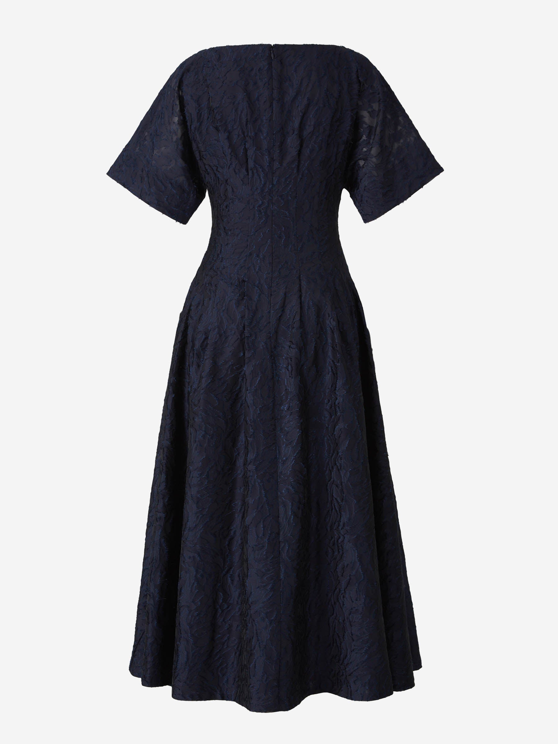 Simkhai Mujer Barcelona Vestido Midi Texturizado color Azul Marino sku 721-000467 01 - Foto 2
