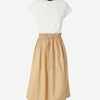 Fabiana Filippi Mujer Barcelona Vestido Midi Algodón color Camel sku 721-000484 01 - Foto 1