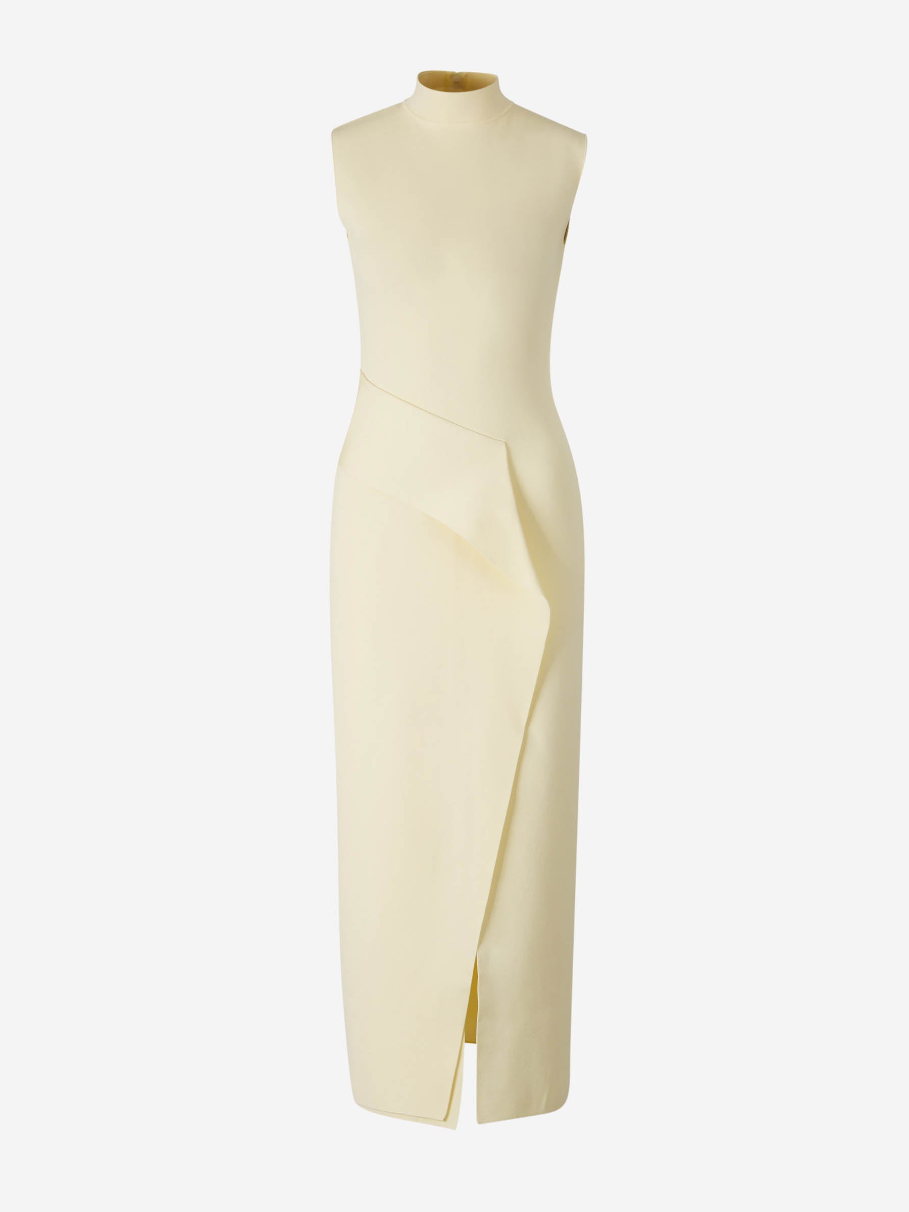 Roland Mouret Mujer Barcelona Vestido Midi Cruzado color Amarillo Claro sku 721-000498 01 - Foto 1