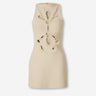 Cult Gaia Mujer Barcelona Vestido Mini Franco color Beige sku 721-000526 01 - Foto 1