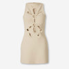 Cult Gaia Mujer Barcelona Vestido Mini Franco color Beige sku 721-000526 01 - Foto 1