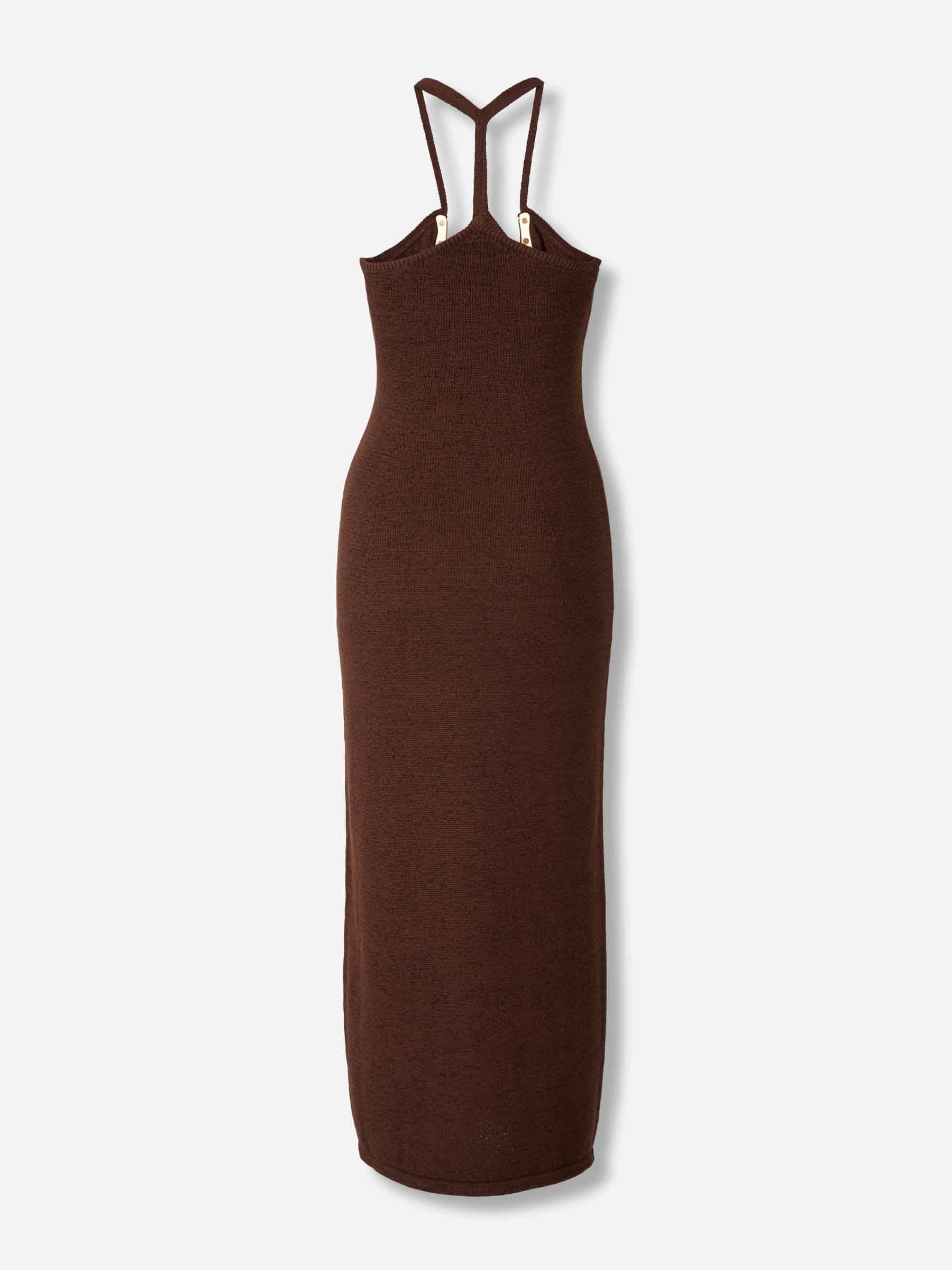 Cult Gaia Mujer Barcelona Vestido Midi Valma color Marrón sku 721-000528 01 - Foto 2