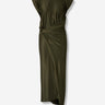 Rabanne Mujer Barcelona Vestido Midi Drapeado color Verde Jungla sku 721-000535 01 - Foto 1