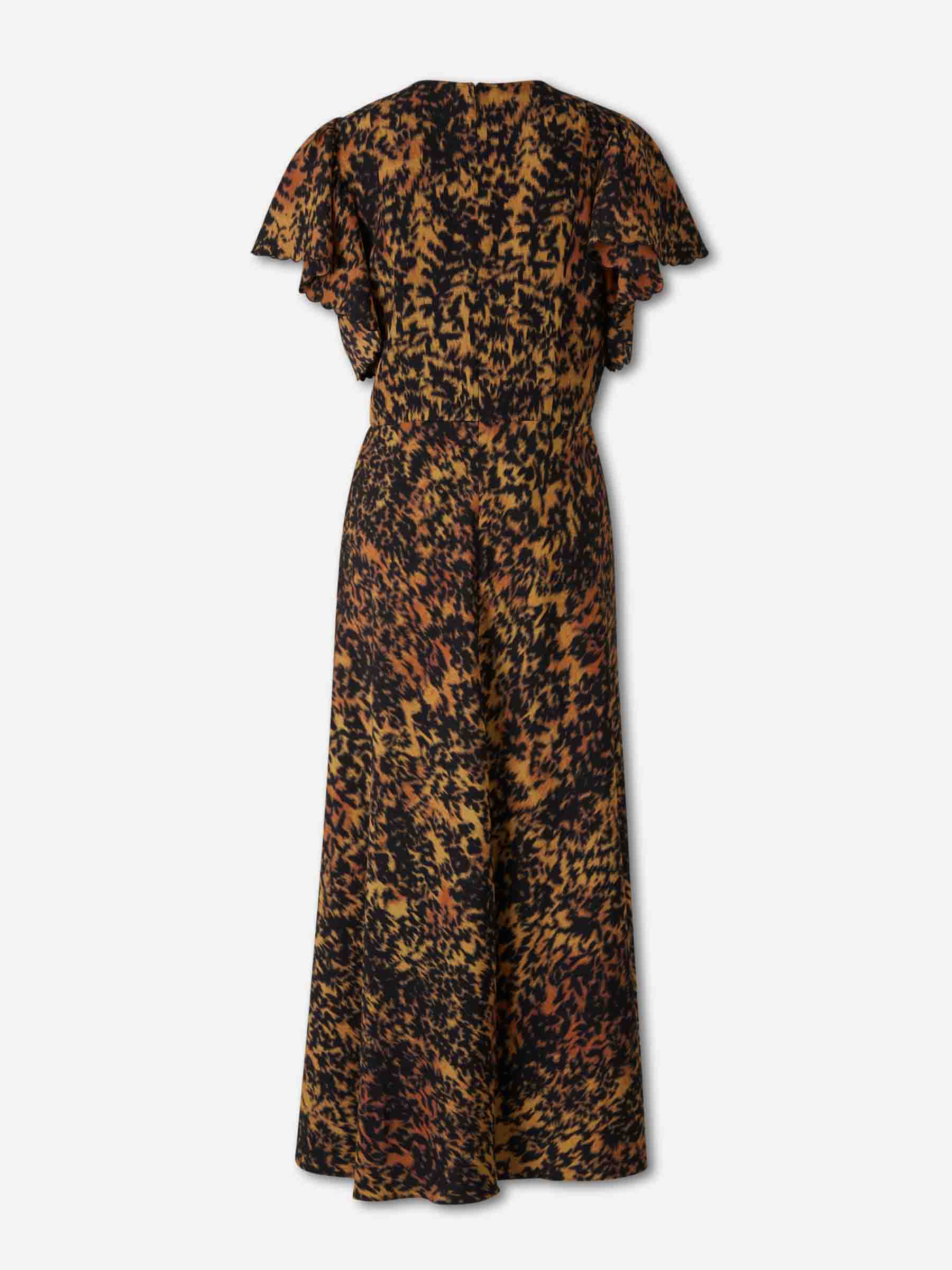 Ulla Johnson Mujer Barcelona Vestido Midi Blithe color Leopardo sku 721-000537 01 - Foto 2