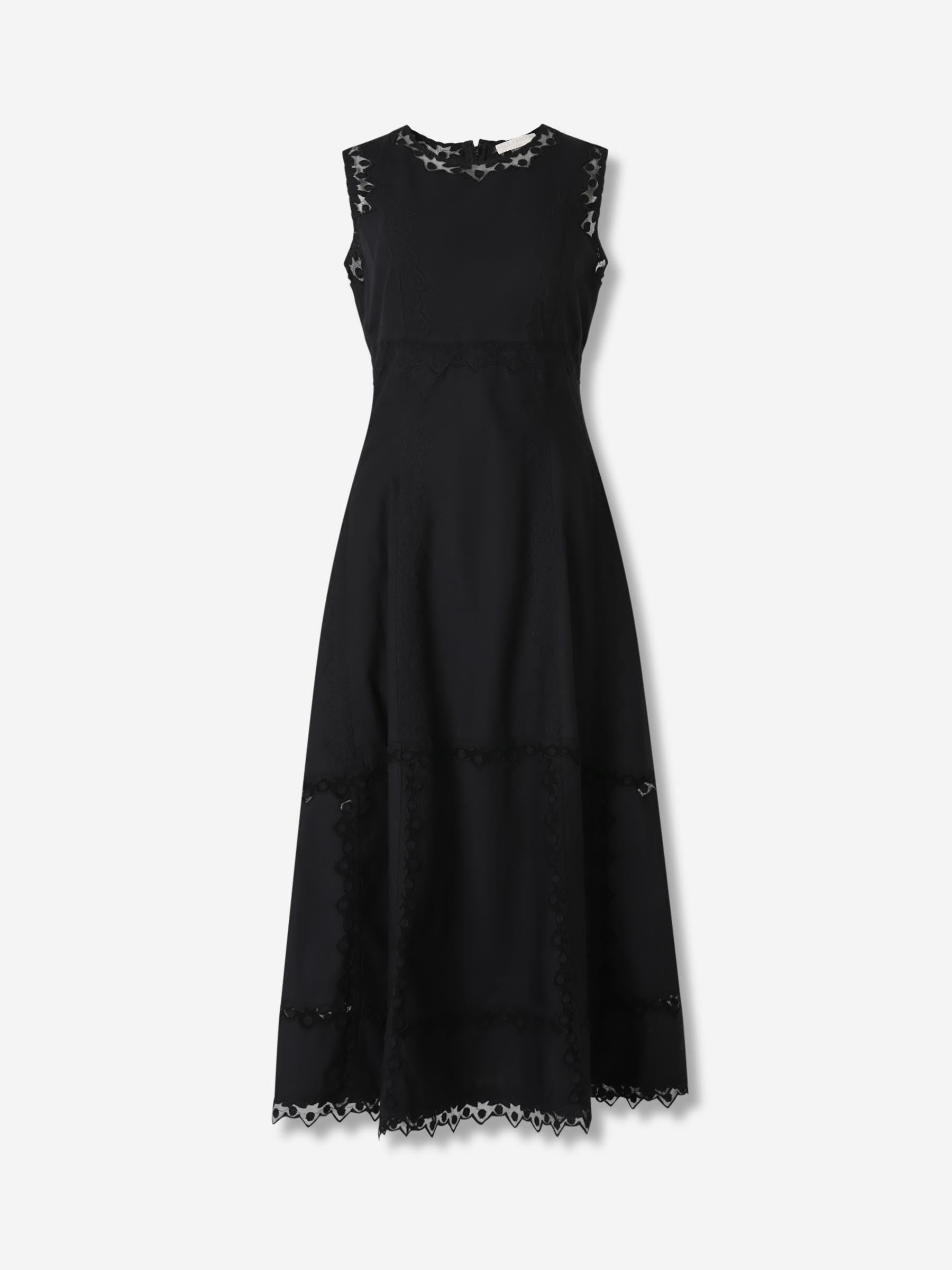 Ulla Johnson Mujer Barcelona Vestido Midi Anela color Negro sku 721-000538 01 - Foto 1